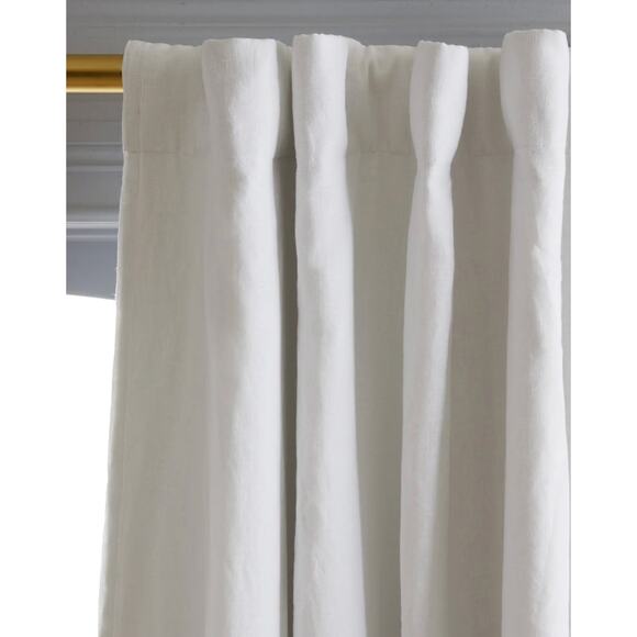 Quince European Linen Blackout Curtain 48 x 96" - Picture 3 of 5